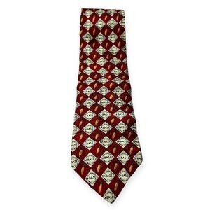 Tabasco Men’s Hot Pepper Themed‎ 100% Silk Tie
